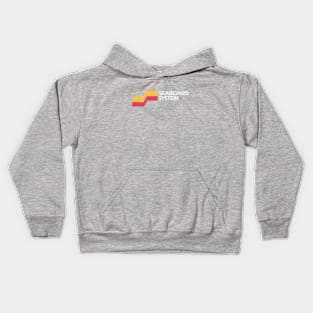 Seaboard System Railroad Kids Hoodie